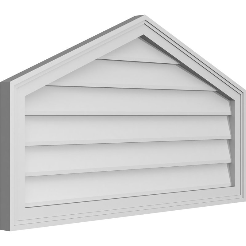 Ventilé à pignon non-fonctionnel Signature, H 22 po x l 38 po x P 1,5 po
