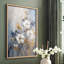 FLORAL Series CCCCL III - Impression encadrée de qualité supérieure - Prêt à être accroché - Aucun clou requis-731874267-731874263