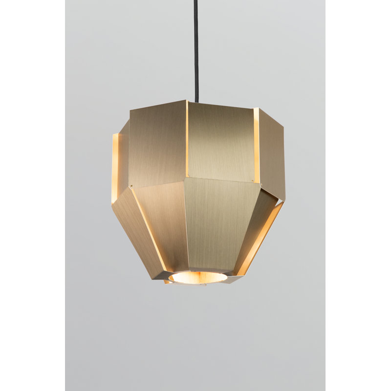 Astrum 1 - Light LED Pendant, Distressed Brass, 3000K
