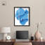 «Azure Loop III Shadowbox Print», décor bleu moderne par Art Remedy, cadre noir, 20 x 24-1110330873-1110330872