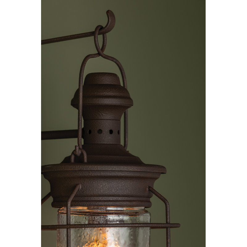 Atkins 1-Light Outdoor Wall Lantern, Small