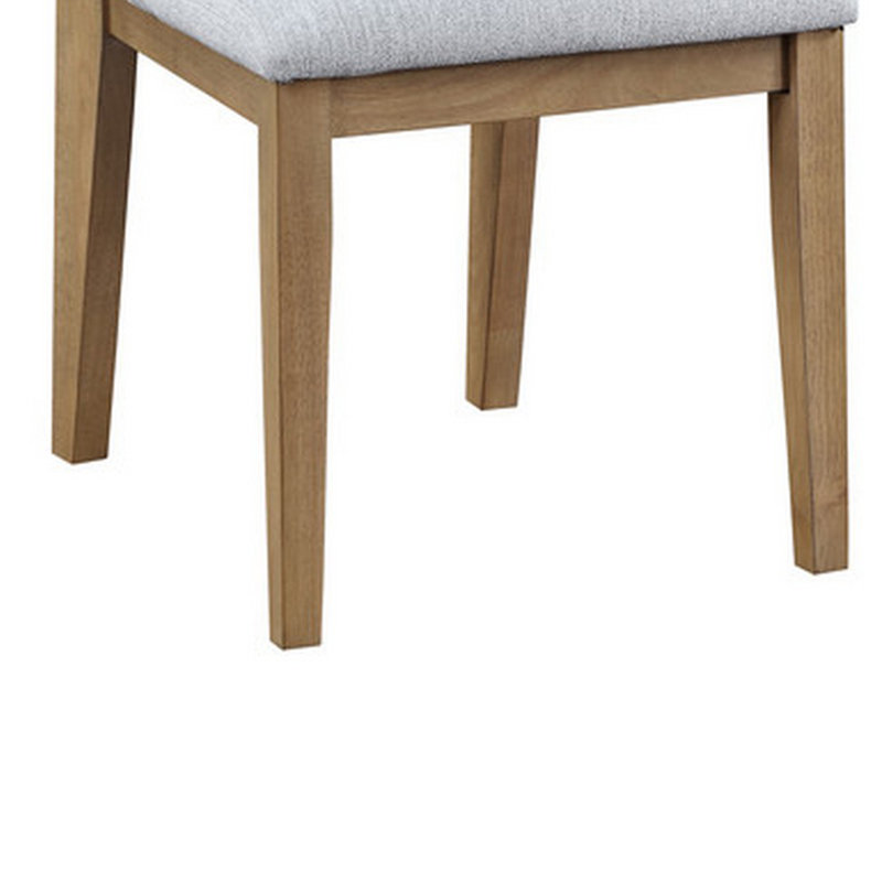 Chaise d'appoint à dossier plein Aaccia en gris