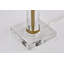 Lampe de table transparente 23 po