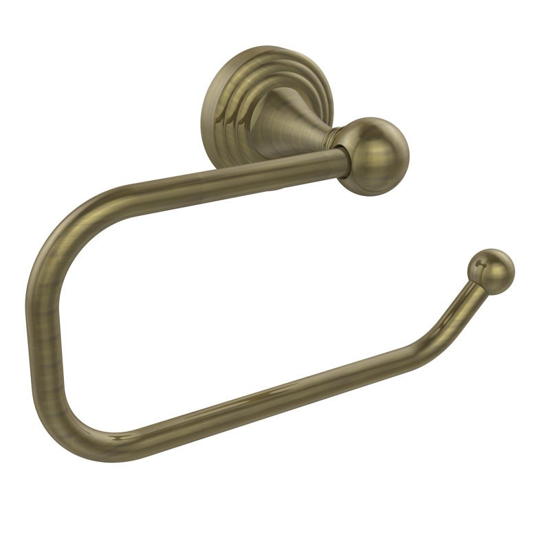 Godin Wall Mounted Toilet Paper Holder, Antique Brass