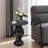 Statement Horse Head Accent Table with Faux Marble Top
