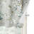 Hutchcraft Floral Tailored 50" Window Valance in Gray/White/Turquoise-925416912