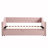 Jaaire Twin Size Upholstered Tufted Daybed Bed with Pop Up Trundle-838649899