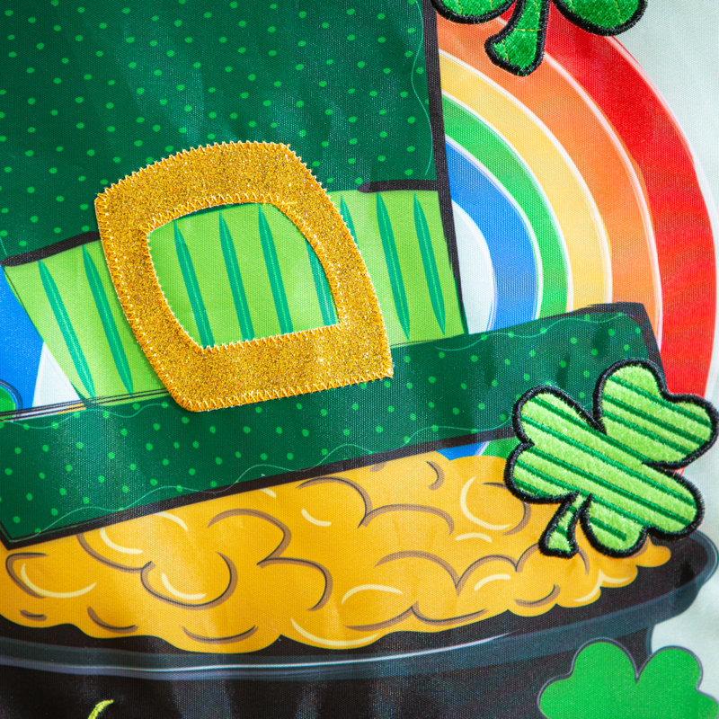 Drapeau de jardin End of the Rainbow Applique