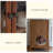 Retro Walnut Solid Wood China Cabinet