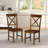 Round Solid Wood Construction Dining Table Set For 6 Person