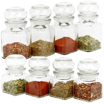 Parksdale Glass Jar - Set of 8