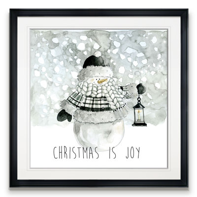 « christmas is joy », peinture