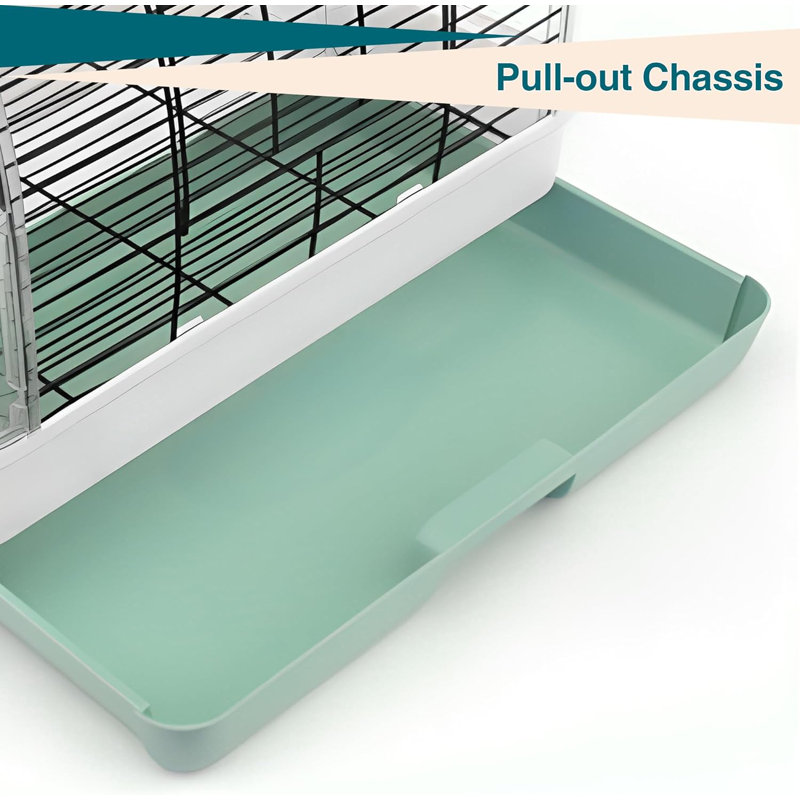 36cm Plastic / Acrylic Travel Bird Cage