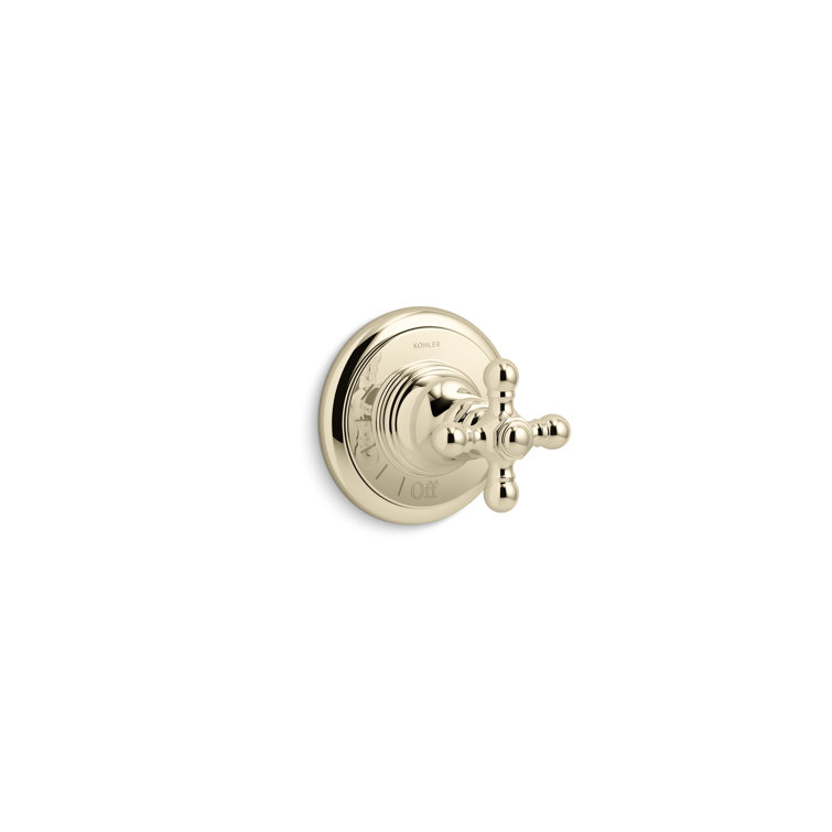Kohler Artifacts Volume Control Valve Trim with Cross Handle