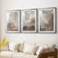 Fresco Collage I - Impression sur mesure encadrée de qualité supérieure - 3 pièces-726766519-726766523