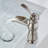 Single Hole Faucet Single-handle Bathroom Faucet With Deck Plate With Drain Assembly-93398396
