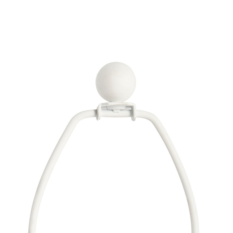 Bruno Table Lamp, Plaster White, White