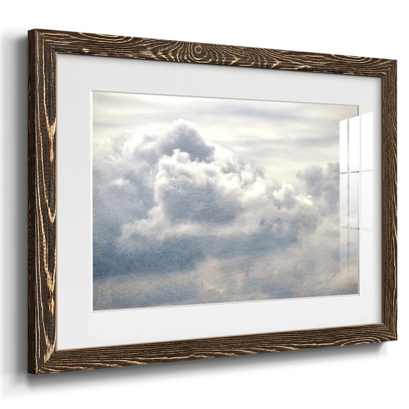 From Above II, reproduction d'art encadrée, Noyer, H 14 po x l 20 po x P 1,5 po