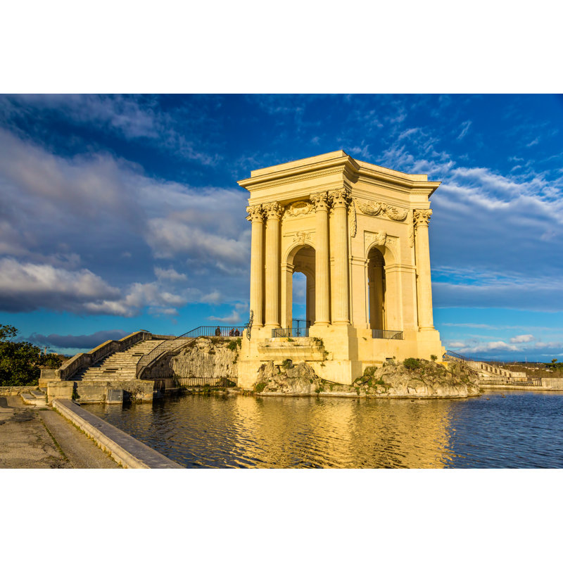Water Tower In Montpellier by Leonid Andronov - Wrapped Canvas Print, 51cm H x 76cm W