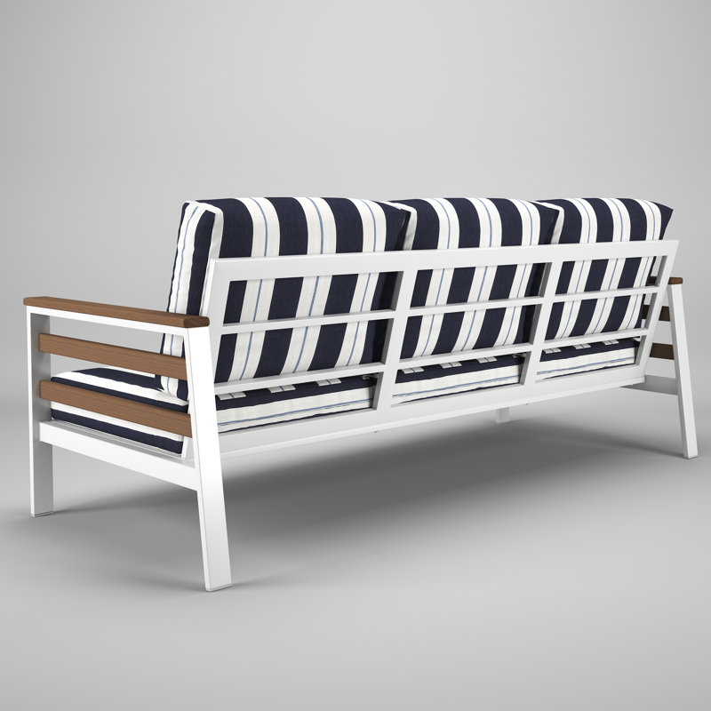 Townsend 80" Sunbrella® Patio Sofa, Relate Harbor