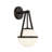 Ayyan 1-Light Wall Sconce in Black-70337220
