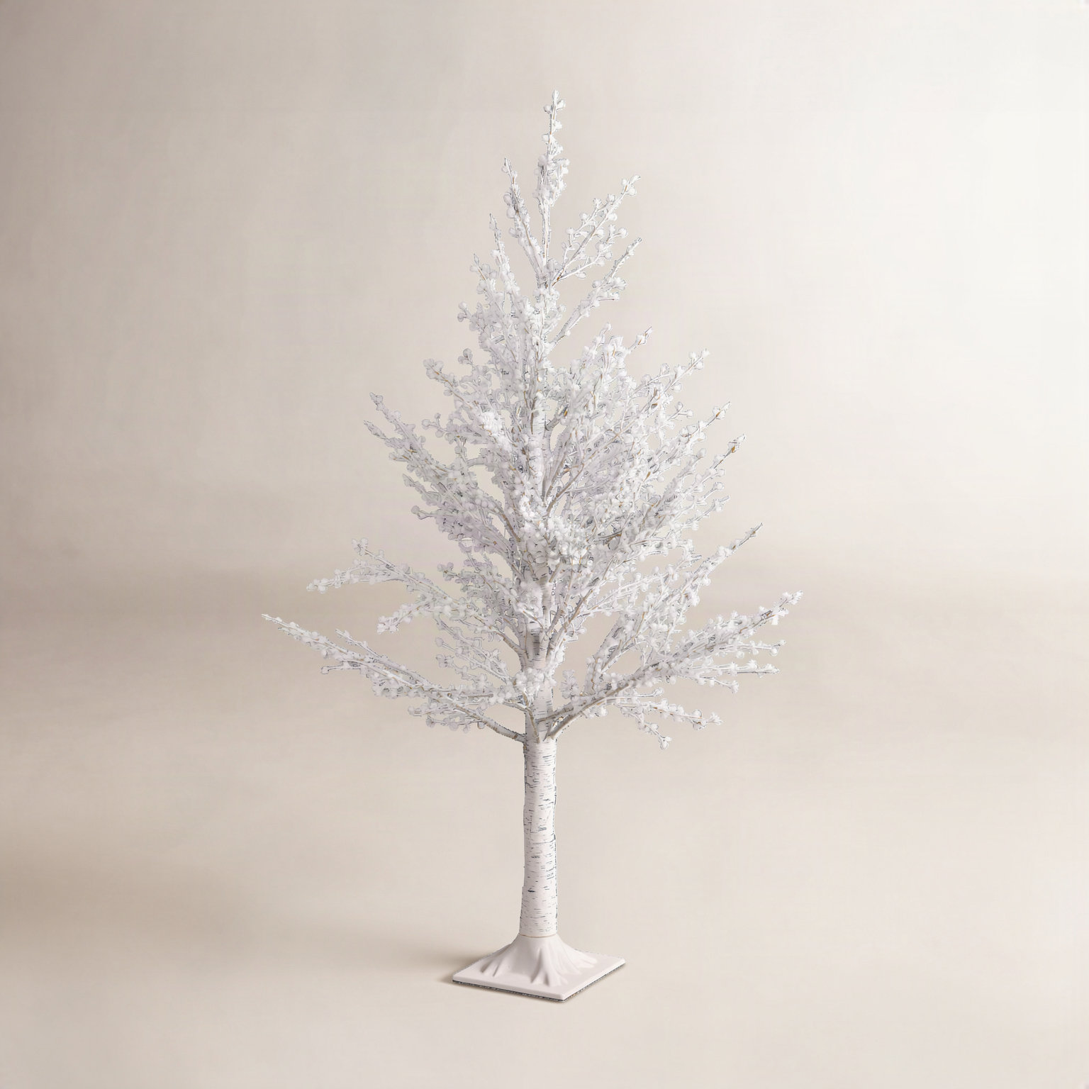 48" Pre-Lit Berry Tree