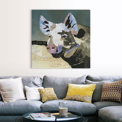 Cochon de campagne - Impression sur toile