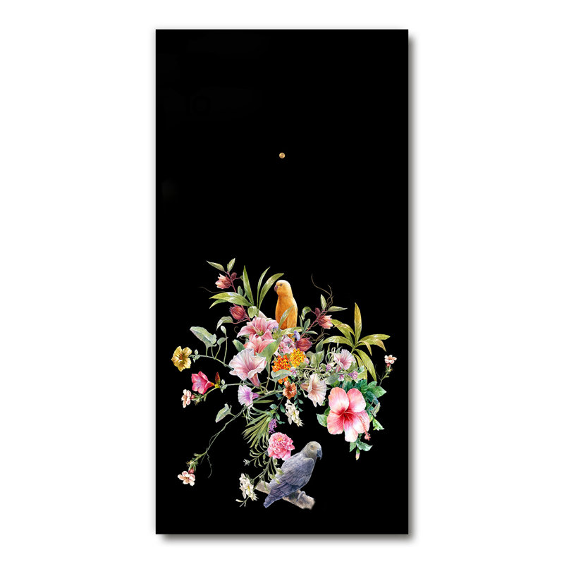 Inesha Glass Wall Clock