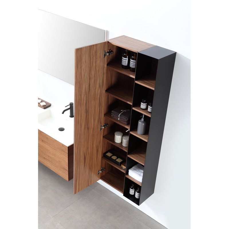 Figure 22" Wall-Mounted Side Cabinet