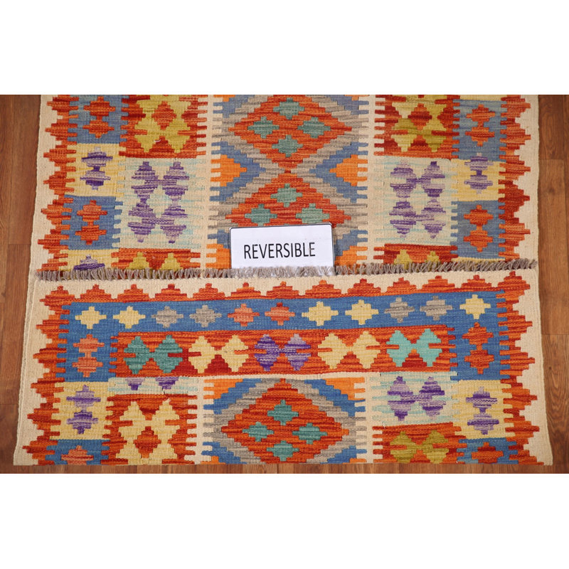 Tapis rectangulaire unique en laine 4 pi 1 po x 6 pi 5 po Jennifer