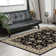 Weiser 1426 Traditional Oriental Black Area Rug