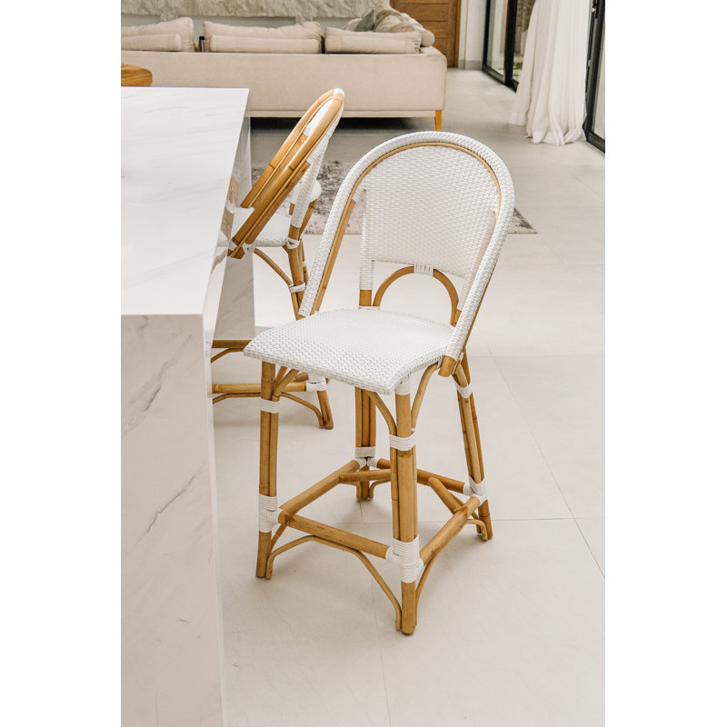 Tabouret de comptoir Classic Classic, Blanc
