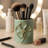 Cute Decorative Flower Ceramic Office Desk Accessory - Stylish Destop Organizer Doubles As Kitchen, Bedroom, Or Bathroom Decor Accent - 4"-3385541