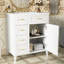 Meuble-lavabo de 30 pouces avec lavabo en céramique-106261317