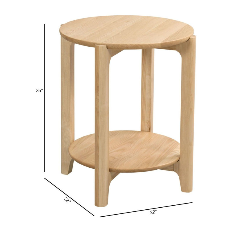 Table d'appoint ronde Newport