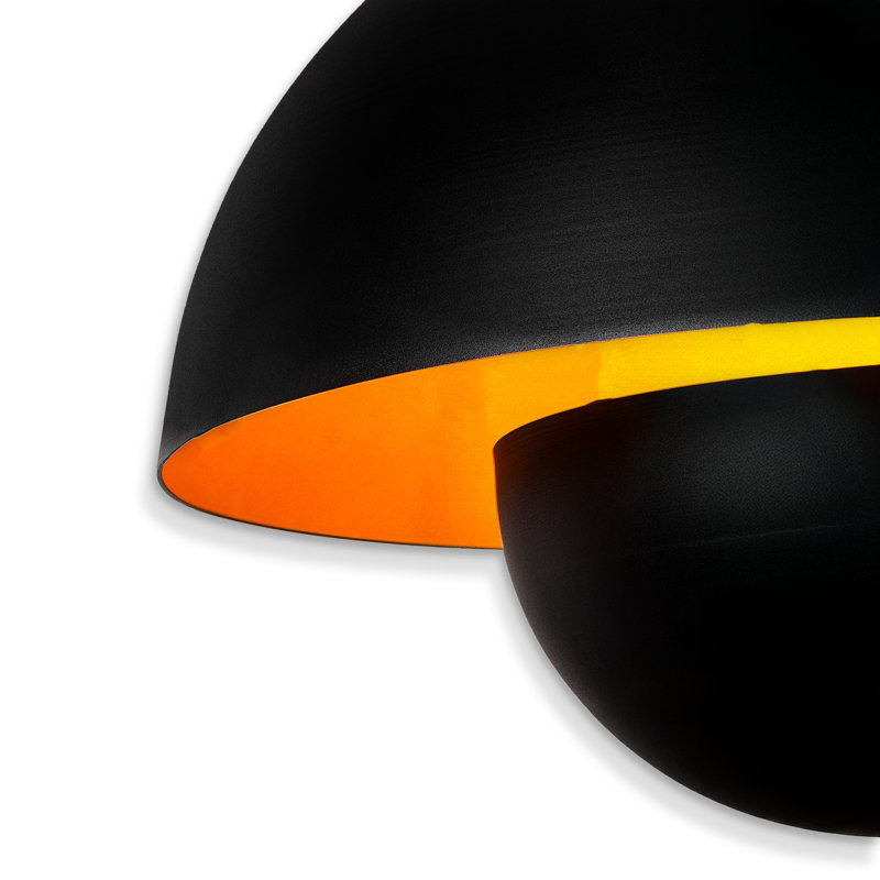 Luminaire suspendu simple en dôme à hauteur réglable 2