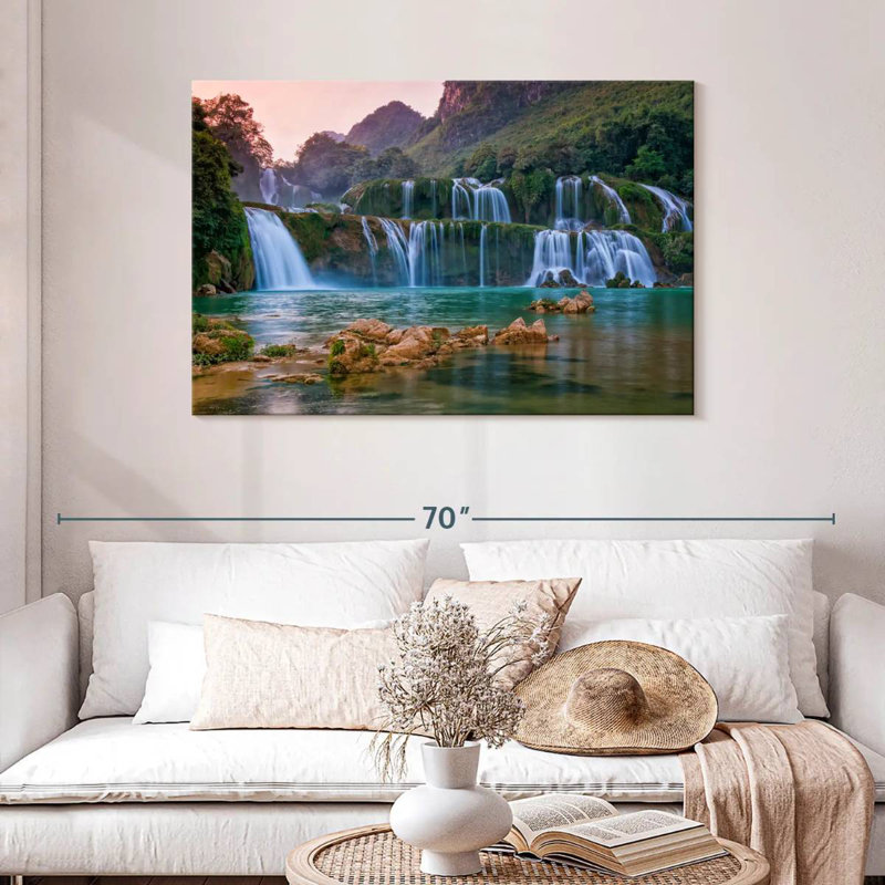Cascade Alvord Ban Gioc, H 30 po x l 45 po