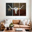 Art de Longhorn avec drapeau-107984411