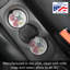 Hummingbird, ensemble de 2 sous-verres de voiture en pierre absorbants