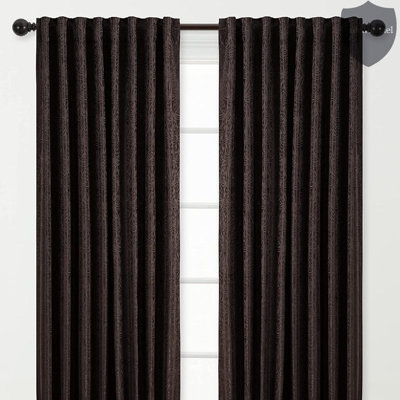 Panneaux de rideaux simples obscurcissant avec passe-tringle
