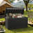 120 Gallon Lockable Resin Deck Box with Wheels