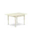 Cet ensemble de salle à manger 5 pièces comprend une table de salle à manger rectangulaire avec Dropleaf et 4 chaises rembourrées en similicuir flamant rose, blanc lin-106914202-106914204
