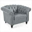 Chaise d'appoint d'intérieur simple pour le salon