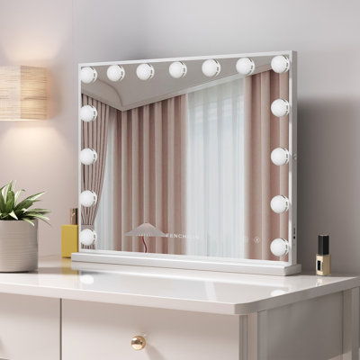 Rectangle Bluetooth LED Metal Mirror