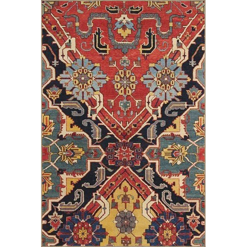 Starry Traditional Patterned Creative Woven Base Rug, Rectangle 3'3" x 4'11" Rug Pad Included