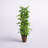 96'' Faux Ficus Tree in Metal Planter