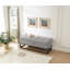 Banc de rangement en velours 46,1 po Jiayi-1084104291-1127437845