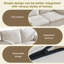 800LBS Down Filled Sofas, 60 Inch Minimalist Sofa, With Multiple In The Living Room And Bedroom-114273031