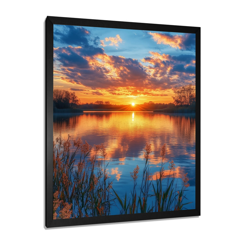 Gracynn - Farm Canvas Wall Art, H 20 po x l 12 po, Reproduction encadrée sans passe-partout, Noir, noir, noir, noir