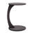 InterGo C-Shaped Round End Table with Rolling Wheels - Side Table Modern Design, Space-Saving Home Decor End Table for Living Room, Depali Coffee Table-1282829803